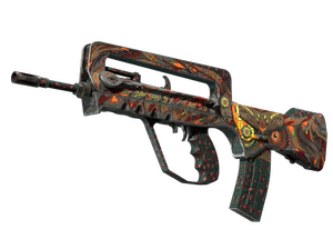 StatTrak™ FAMAS | Глаз Афины (Поношенное)