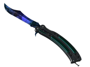 ★ StatTrak™ Butterfly Knife | Doppler (Minimal Wear)