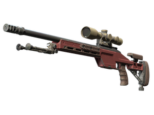 SSG 08 | Red Stone (Field-Tested)